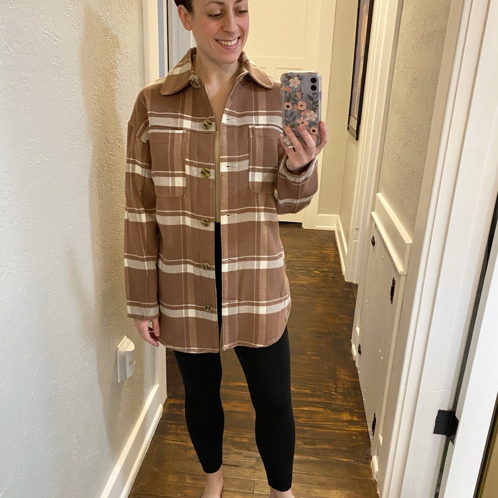NWT, A New Day, Belted Shirt Jacket!